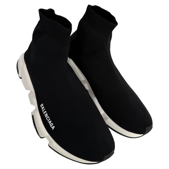 Balenciaga Speed Trainer Schoenen in Zwarte Polyester - Image 5