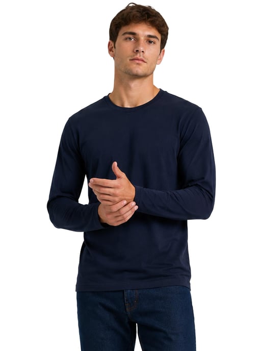 Kruze | T-shirts met lange mouwen voor heren – 5-pack - Image 4