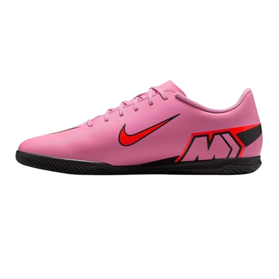 Nike Mercurial leren zaalvoetbalschoenen voor heren (Roze/Zwart) - Image 3