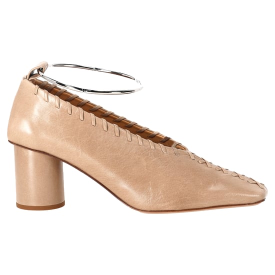 Jil Sander Ballerina's in Nude Leder - Image 1