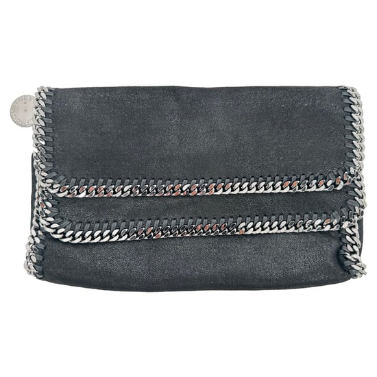 Stella McCartney Falabella Clutch Bag in Zwart Shaggy Deer - Image 1