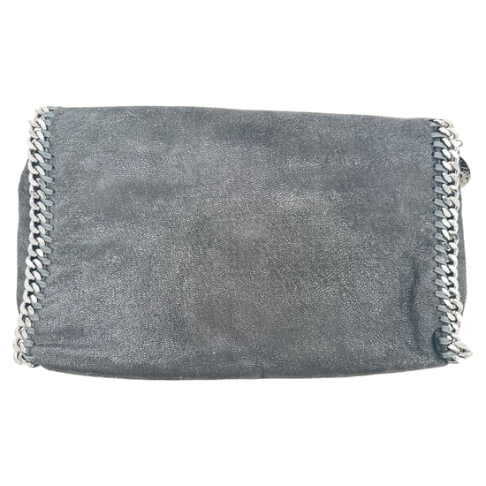 Stella McCartney Falabella Clutch Bag in Zwart Shaggy Deer - Image 4