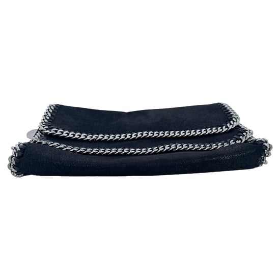 Stella McCartney Falabella Clutch Bag in Zwart Shaggy Deer - Image 5