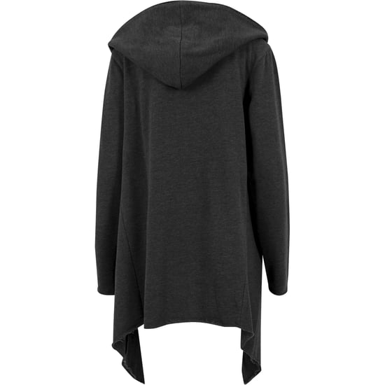 Urban Classics Heren Lang Vest met Open Rand (Houtskool) - Image 2