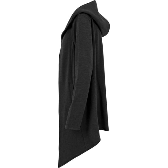 Urban Classics Heren Lang Vest met Open Rand (Houtskool) - Image 4