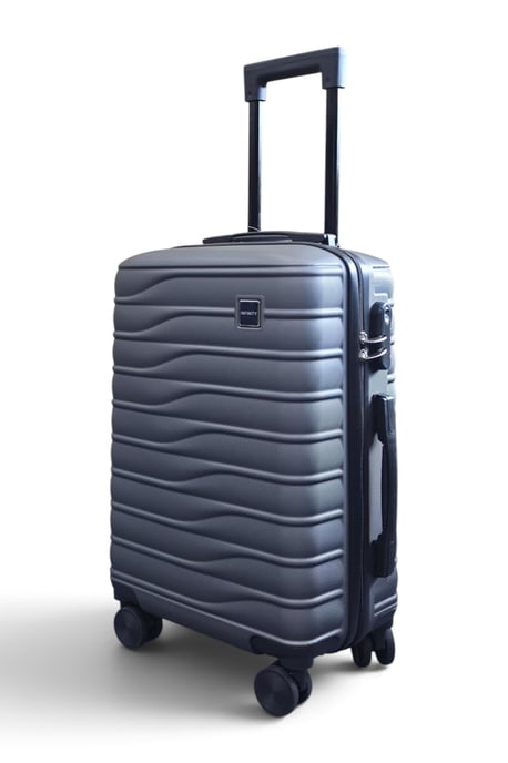 Harde Shell Grijze Cabine 48 x 37 x 20 cm Bagagekoffer - Reis - Image 5