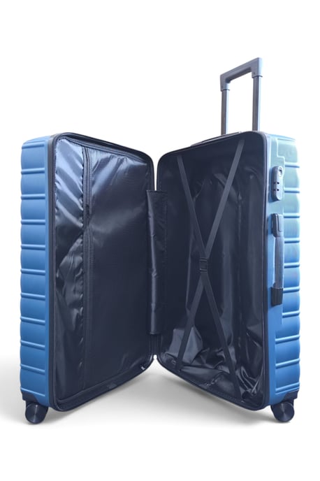 Hardshell blauwe 8-wielige bagagekoffer Tas Koffer - Voyage - Image 6