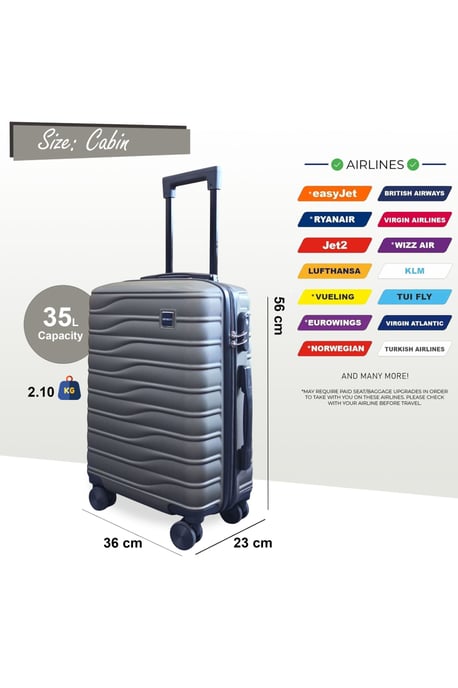 Hard Shell Koffiecabine 48 x 37 x 20 cm Veilige Bagagekoffer - Vespera - Image 3