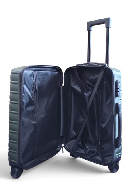Hardshell groene 8-wielige bagagekoffer Tas Koffer Set - Reis - Image 6