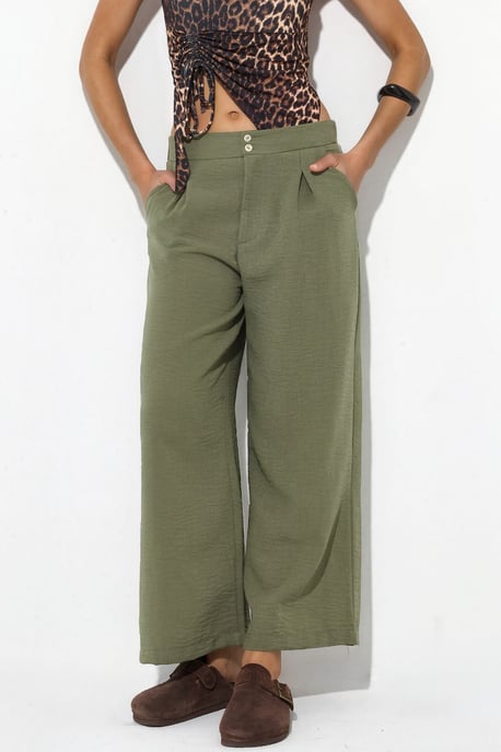 Dames Hoge Taille Wijde Broek - Image 1