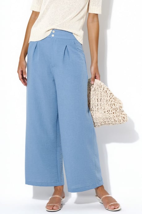 Dames Hoge Taille Wijde Broek - Image 1