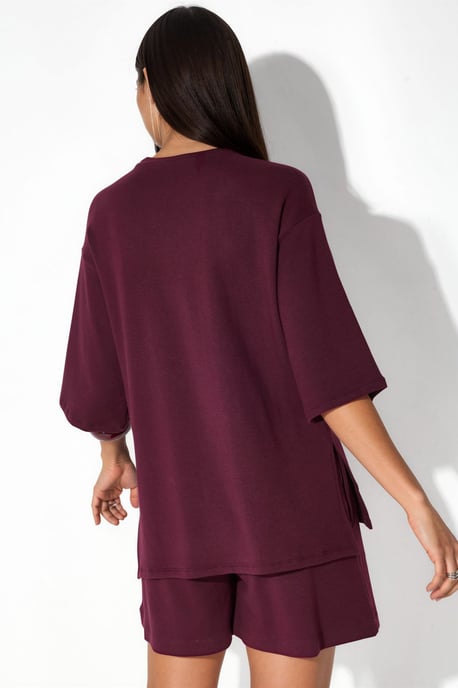 Dames Losse Crew Neck T-shirt - Image 3