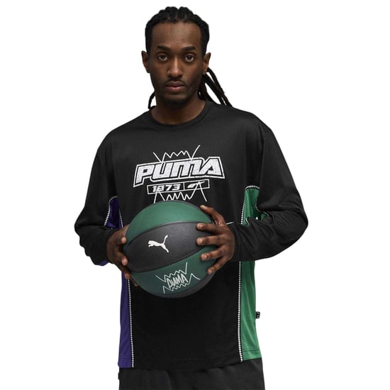 Puma Heren Hoopaverse Schietprestaties Langsleeve Top (Zwart) - Image 3