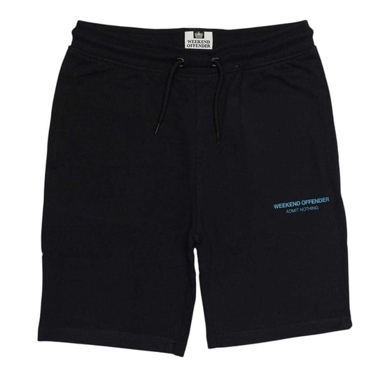 Weekend Offender Jongens Cascade Logo Shorts (Marineblauw) - Image 1