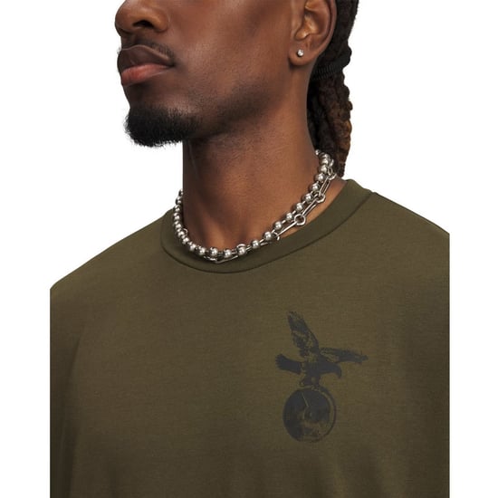 Under Armour Heren-T-shirt met 'Project Rock'-print (Groen) - Image 2