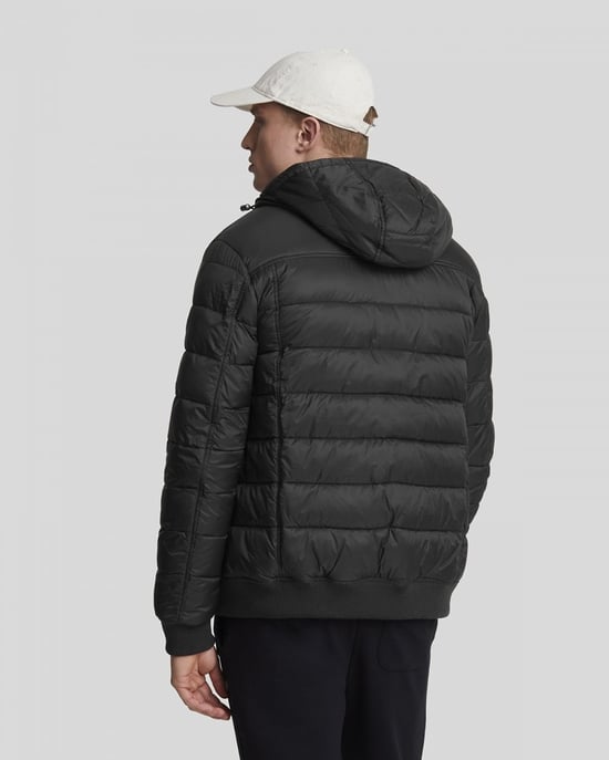 Lyle & Scott Nylon Heren Gewatteerde Jas - Image 4