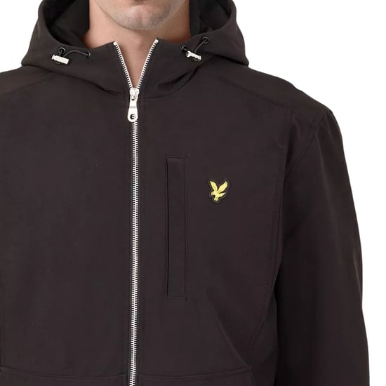 Lyle & Scott softshelljack in zwart - Image 5