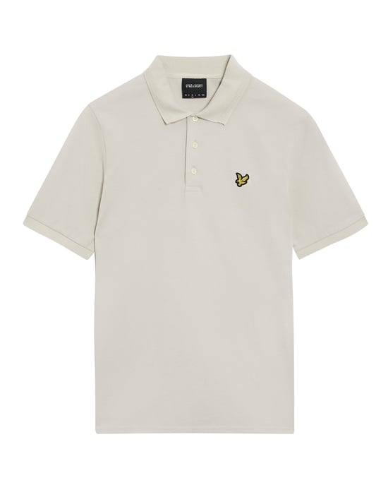 Men's Lyle And Scott Rally Tipped Polo Shirt in Beige - Image 5