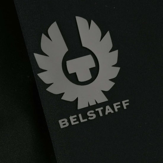Belstaff effen dubbel zwart waterdicht trainingsjack - Image 4