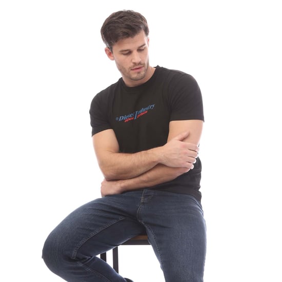 Diesel T-Diegor T-shirt voor heren in zwart - Image 5