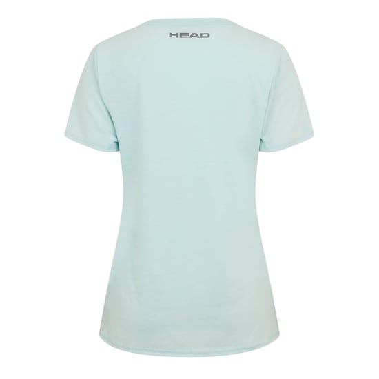 Head Dames Club Lara Regular Korte Mouwen T-shirt (Lichtblauw) - Image 2