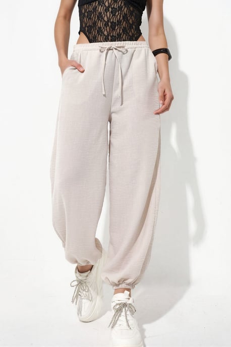 Dames Joggingbroek van Geweven Polyester - Image 1