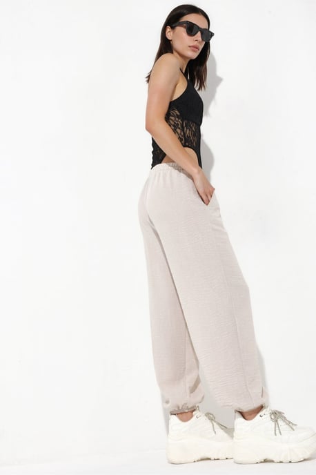 Dames Joggingbroek van Geweven Polyester - Image 2