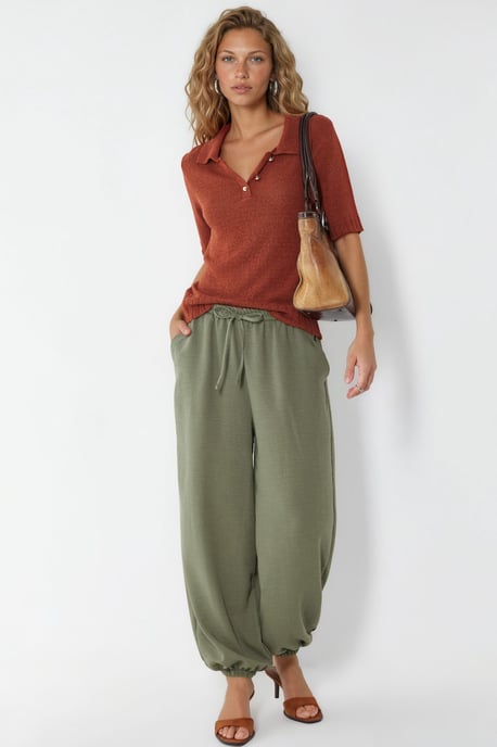 Dames Joggingbroek van Geweven Polyester - Image 4