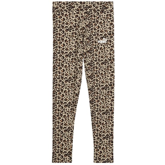 Puma Meisjes Legging met Luipaardprint (Amandel) - Image 1