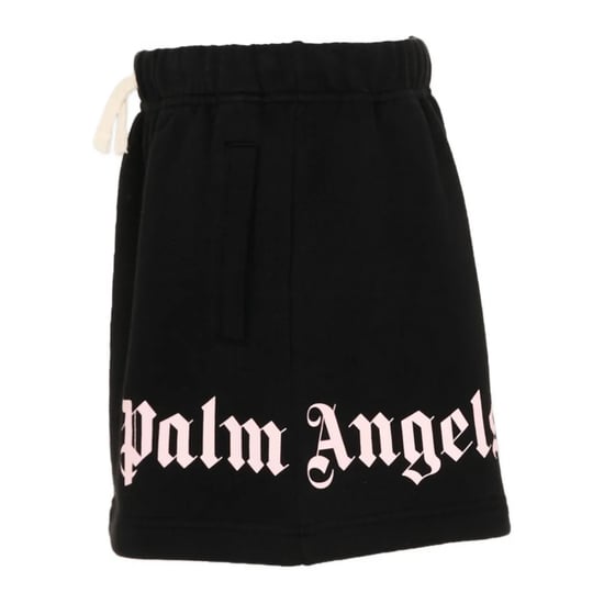 Palm Angels Meisjes Klassieke Oversized Logo Mini Rok (Zwart) - Image 3
