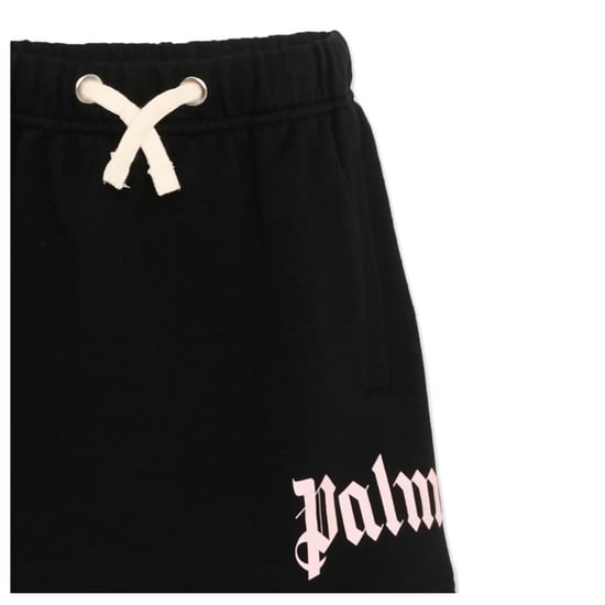 Palm Angels Meisjes Klassieke Oversized Logo Mini Rok (Zwart) - Image 4