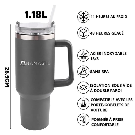 Onamaste Thermosfles 1,2L - Image 2