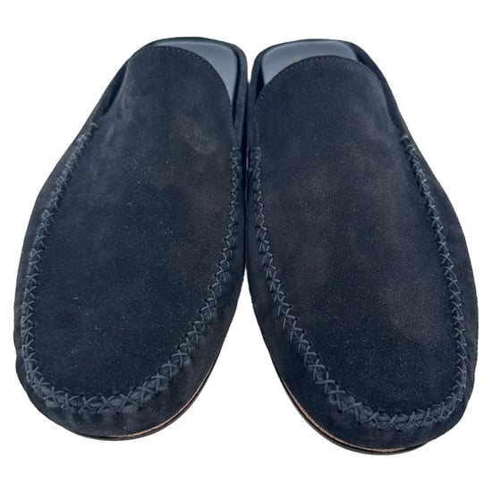 Manolo Blahnik Crawford slippers in zwart suède - Image 3