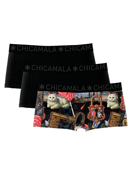 Chicamala Boxershort - 3-Pack - Meisjes Ondergoed - Image 1