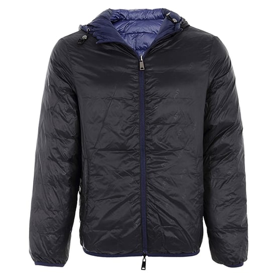 Armani Jeans Marineblauwe Omkeerbare Jas - Image 3