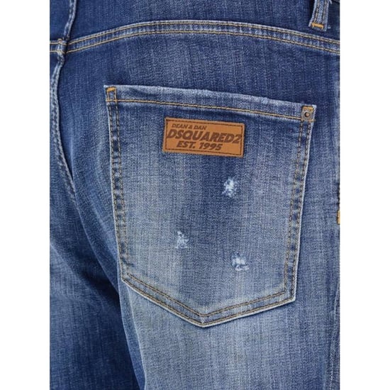 Heren DSquared2 Cool Guy Skinny-Fit Jeans in Blauw - Image 4