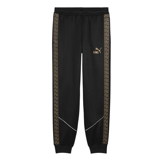 Puma Mannen King Anthem Slim Trainingsbroek (Zwart/Goud) - Image 1