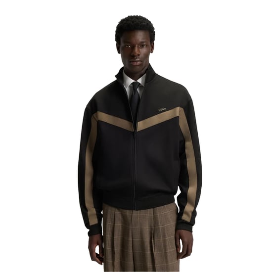 Hugo Mannen Darti Trainingsjacket (Zwart) - Image 4