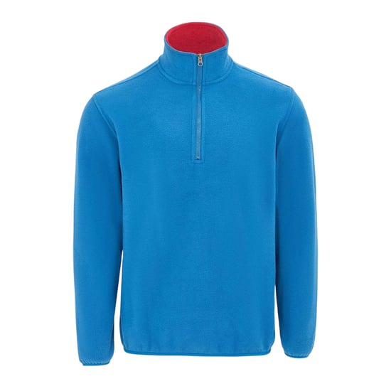 Donnay Heren Quarter Zip Fleecejack (Blauw) - Image 1