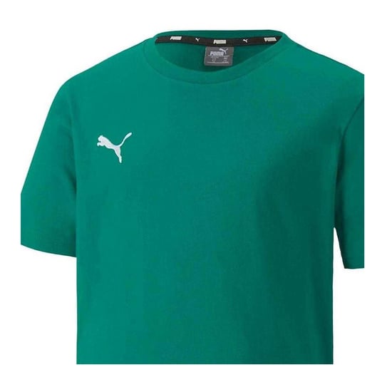 Puma Kinder TeamGoal 23 Casuals Katoenen T-shirt (Groen) - Image 3