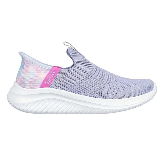 Skechers Meisjes Ultra Flex 3.0 Tie Dye Instap Schoenen (Lavendel) - Image 1