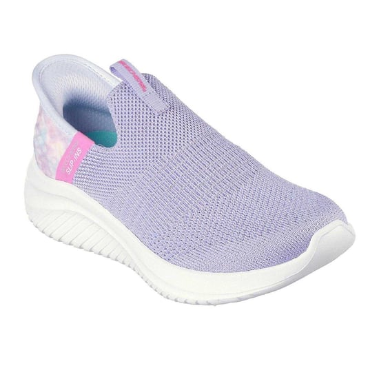 Skechers Meisjes Ultra Flex 3.0 Tie Dye Instap Schoenen (Lavendel) - Image 5