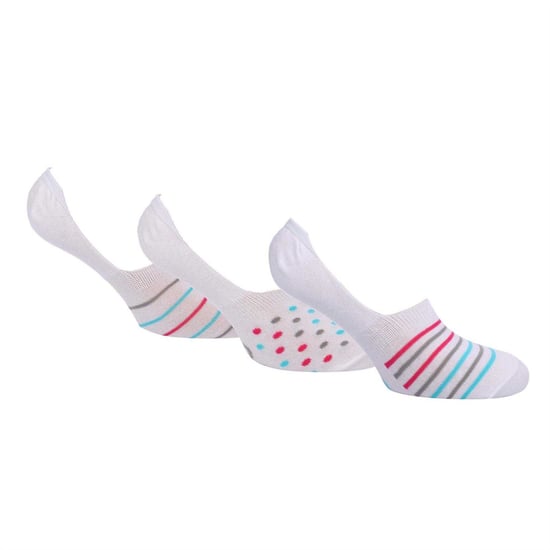Lee Dames-voetjessokken (set van 3) (Wit) - Image 1