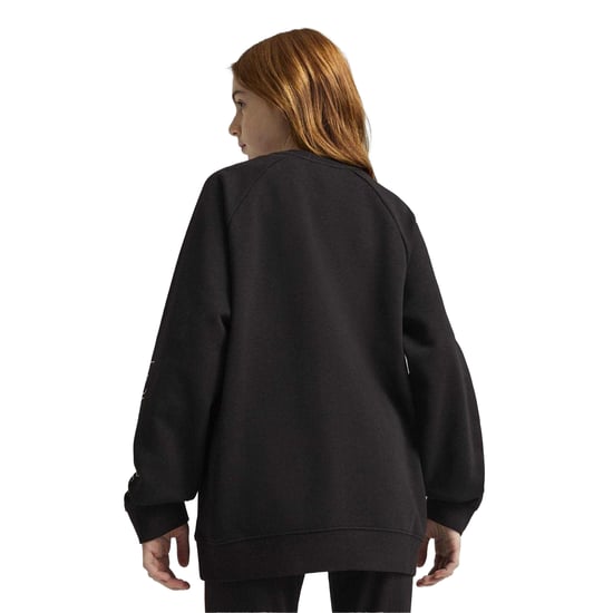 Puma Kinderen Sportstyle Relaxed Fit Raglan Lange Mouwen Sweatshirt (Puma Zwart) - Image 4