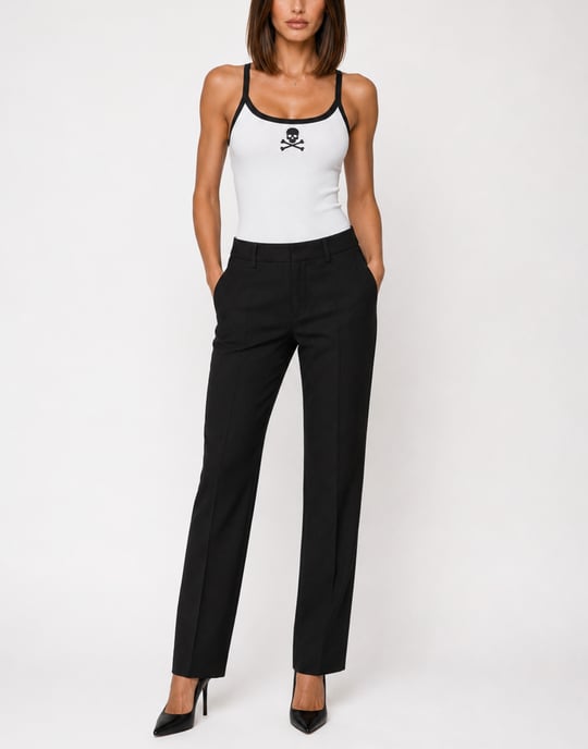 Broek Met Rechte Pasvorm - Image 3
