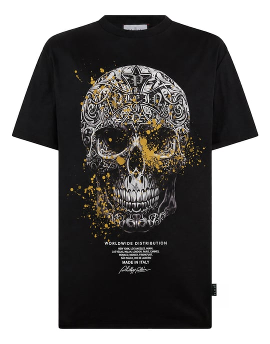 T-Shirt Met Ronde Hals En Korte Mouwen Skull - Image 1