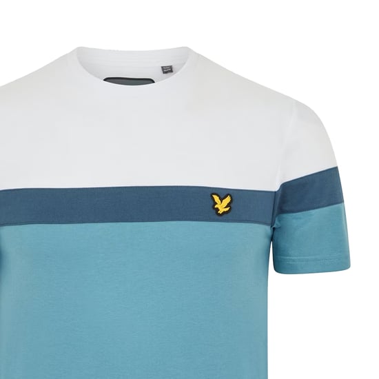 Lyle & Scott Heren Geborduurd T-shirt met logo (Wit) - Image 3