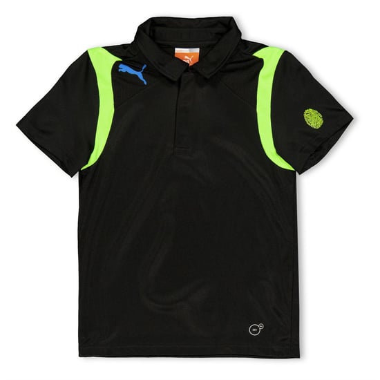 Puma King Evospeed-poloshirt voor kinderen (Zwart) - Image 1