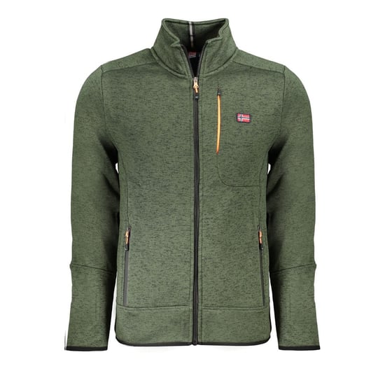 Noorwegen 1963 Groene Polyester Heren Sweatshirt - Image 1