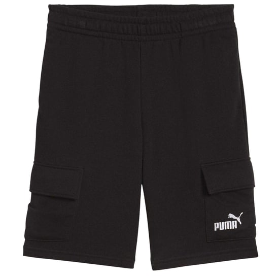 Puma Kinderen Essentiële No.1 Logo Cargo Shorts (Zwart) - Image 1